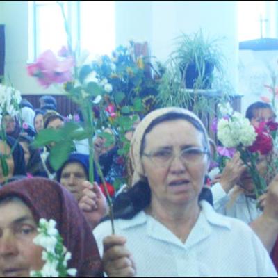 5 iulie 2008: Administrarea Mirului în Parohia Nicolae Bălcescu