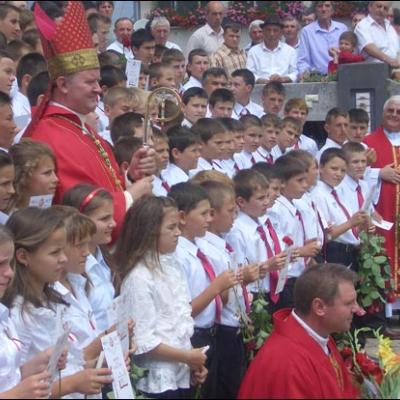 5 iulie 2008: Administrarea Mirului în Parohia Nicolae Bălcescu