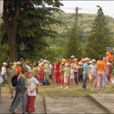 5 iulie 2008: Valea Mare: "A trăi împreună - Bucuria verii" în Acţiunea Catolică a Copiilor