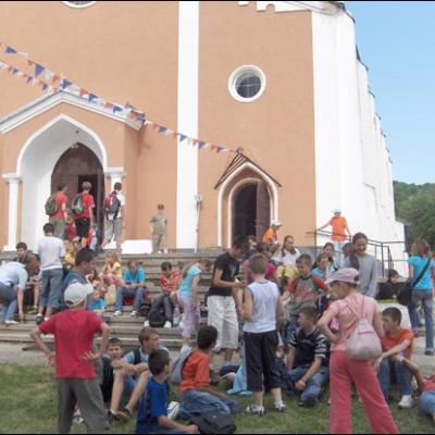5 iulie 2008: Valea Mare: "A trăi împreună - Bucuria verii" în Acţiunea Catolică a Copiilor