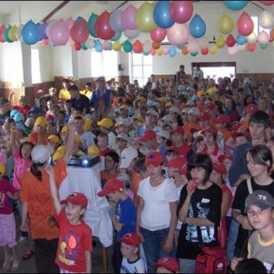 5 iulie 2008: Valea Mare: "A trăi împreună - Bucuria verii" în Acţiunea Catolică a Copiilor