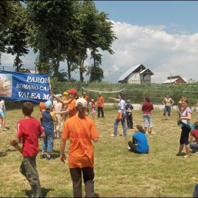 5 iulie 2008: Valea Mare: "A trăi împreună - Bucuria verii" în Acţiunea Catolică a Copiilor