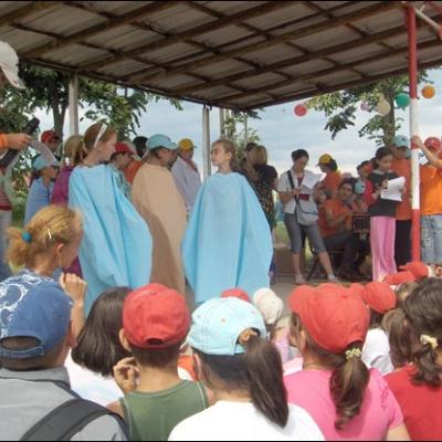 5 iulie 2008: Valea Mare: "A trăi împreună - Bucuria verii" în Acţiunea Catolică a Copiilor
