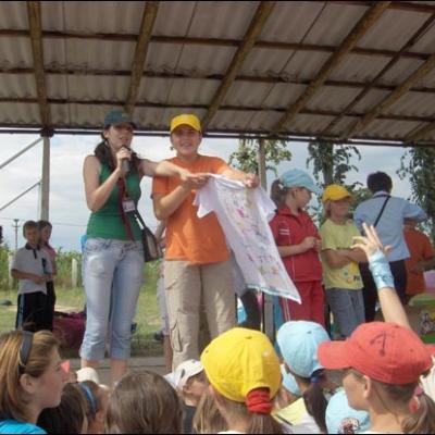 5 iulie 2008: Valea Mare: "A trăi împreună - Bucuria verii" în Acţiunea Catolică a Copiilor