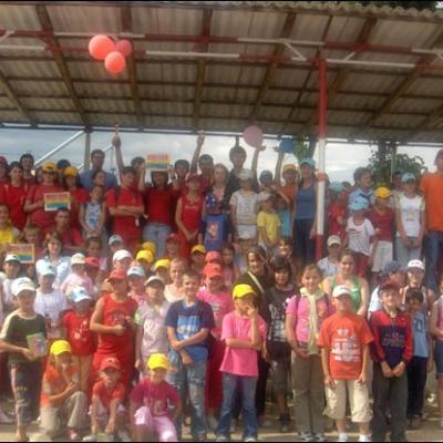 5 iulie 2008: Valea Mare: "A trăi împreună - Bucuria verii" în Acţiunea Catolică a Copiilor