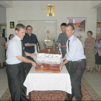 13 iulie 2008: Barticeşti: Rugăciuni pentru răposatul pr. Mihai Lucaci