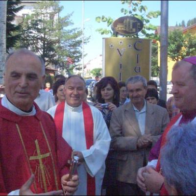 13 iulie 2008: Administrarea Mirului în Parohia Vatra Dornei