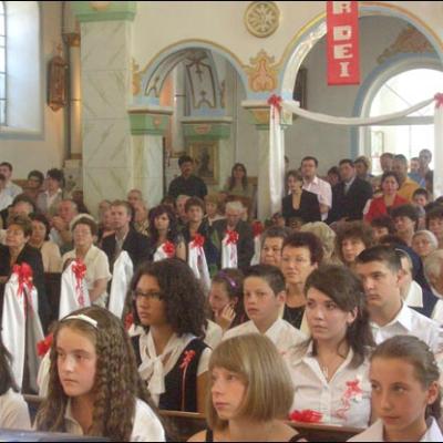 13 iulie 2008: Administrarea Mirului în Parohia Vatra Dornei