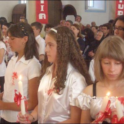 13 iulie 2008: Administrarea Mirului în Parohia Vatra Dornei