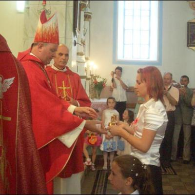 13 iulie 2008: Administrarea Mirului în Parohia Vatra Dornei