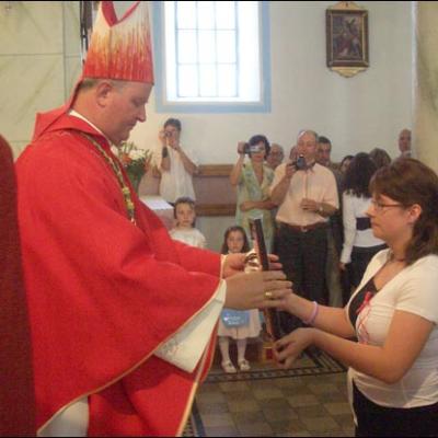 13 iulie 2008: Administrarea Mirului în Parohia Vatra Dornei