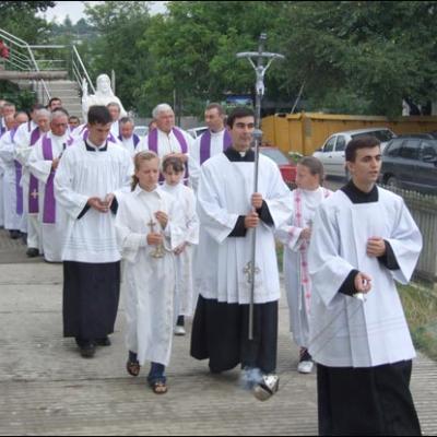 15 iulie 2008: Satu Nou (NT): Funeraliile pr. Mihai Lucaci