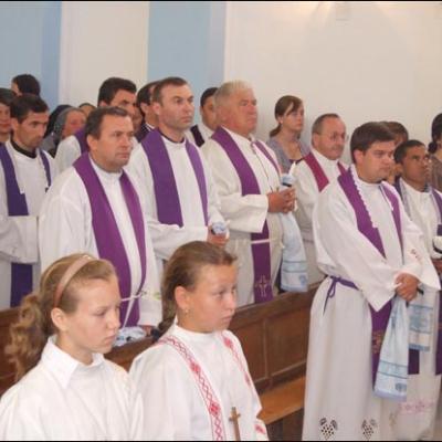 15 iulie 2008: Satu Nou (NT): Funeraliile pr. Mihai Lucaci