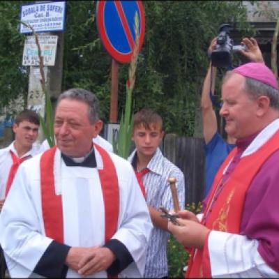 19 iulie 2008: Administrarea Mirului în Parohia Cleja