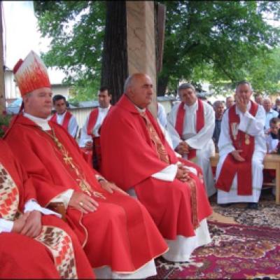 19 iulie 2008: Administrarea Mirului în Parohia Cleja