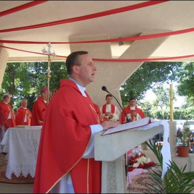 20 iulie 2008: Administrarea Mirului în Parohia Gheraesti