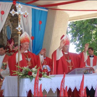 20 iulie 2008: Administrarea Mirului în Parohia Gheraesti