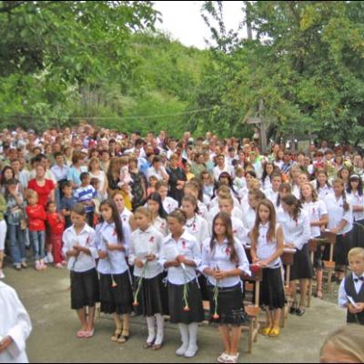 26 iulie 2008: Administrarea Mirului în Parohia Vladnic
