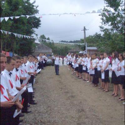27 iulie 2008: Administrarea Mirului în Parohia Poiana (BC)