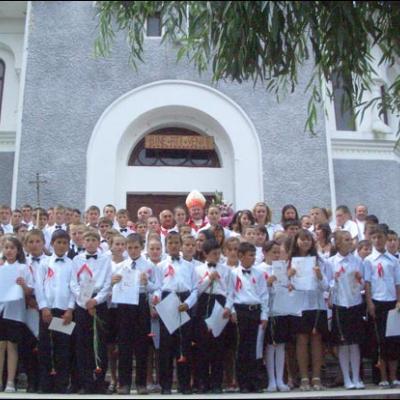 27 iulie 2008: Administrarea Mirului în Parohia Poiana (BC)