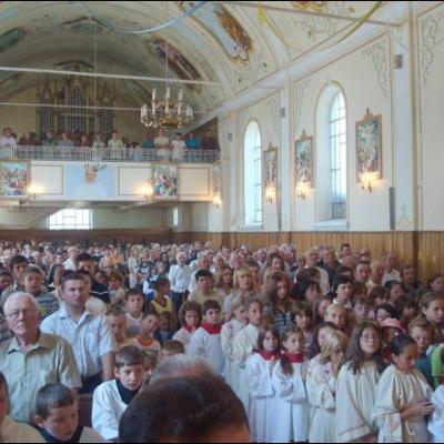 31 iulie 2008: Barticeşti: Liturghia de înmânare a numirilor