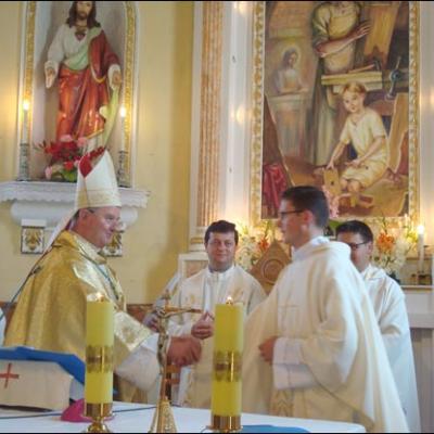 31 iulie 2008: Barticeşti: Liturghia de înmânare a numirilor