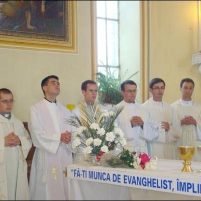 31 iulie 2008: Barticeşti: Liturghia de înmânare a numirilor
