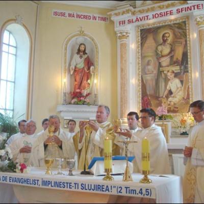 31 iulie 2008: Barticeşti: Liturghia de înmânare a numirilor