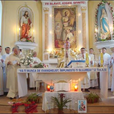 31 iulie 2008: Barticeşti: Liturghia de înmânare a numirilor