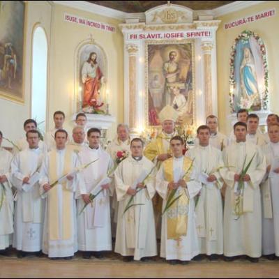 31 iulie 2008: Barticeşti: Liturghia de înmânare a numirilor