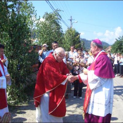 2 august 2008: Administrarea Mirului în Parohia Dărmăneşti