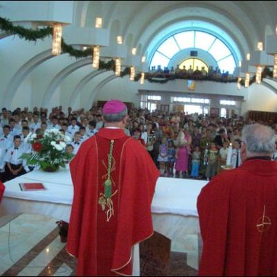 2 august 2008: Administrarea Mirului în Parohia Dărmăneşti