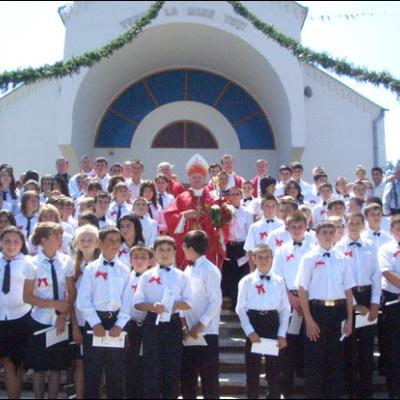 2 august 2008: Administrarea Mirului în Parohia Dărmăneşti