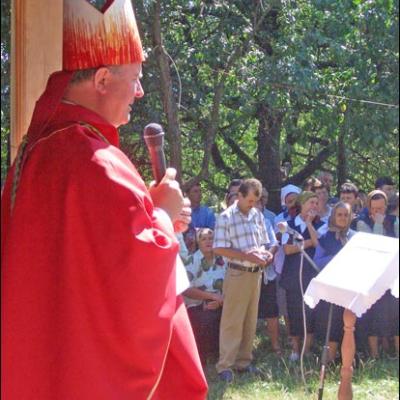 6 august 2008: Administrarea Mirului în Parohia Văleni