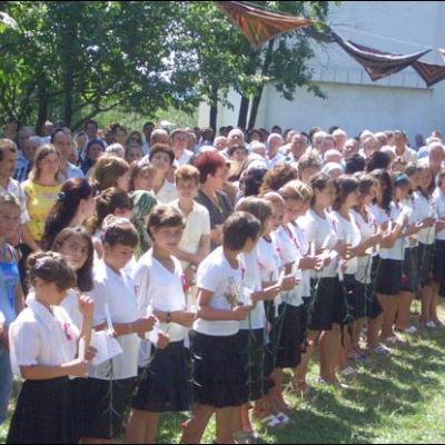 6 august 2008: Administrarea Mirului în Parohia Văleni