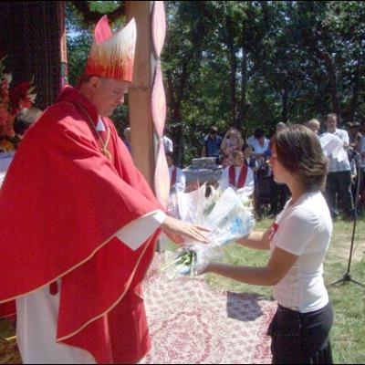 6 august 2008: Administrarea Mirului în Parohia Văleni