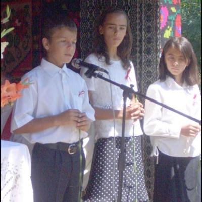 6 august 2008: Administrarea Mirului în Parohia Văleni