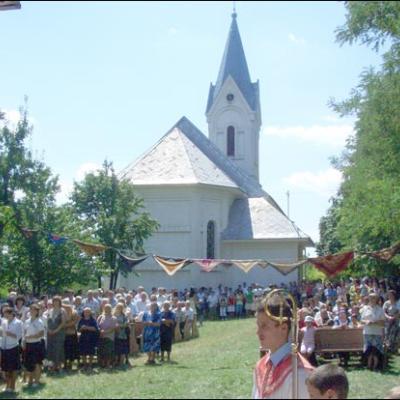 6 august 2008: Administrarea Mirului în Parohia Văleni