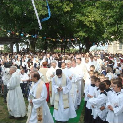 9 august 2008: Binecuvântarea casei de bătrâni şi bolnavi "Papa Ioan Paul al II-lea"