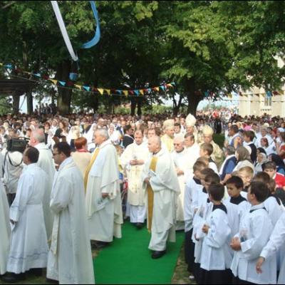 9 august 2008: Binecuvântarea casei de bătrâni şi bolnavi "Papa Ioan Paul al II-lea"