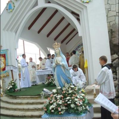 9 august 2008: Binecuvântarea casei de bătrâni şi bolnavi "Papa Ioan Paul al II-lea"