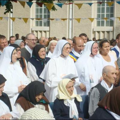 9 august 2008: Binecuvântarea casei de bătrâni şi bolnavi "Papa Ioan Paul al II-lea"