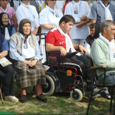 9 august 2008: Binecuvântarea casei de bătrâni şi bolnavi "Papa Ioan Paul al II-lea"