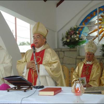 9 august 2008: Binecuvântarea casei de bătrâni şi bolnavi "Papa Ioan Paul al II-lea"