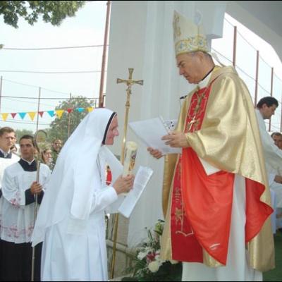9 august 2008: Binecuvântarea casei de bătrâni şi bolnavi "Papa Ioan Paul al II-lea"