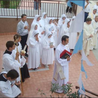 9 august 2008: Binecuvântarea casei de bătrâni şi bolnavi "Papa Ioan Paul al II-lea"