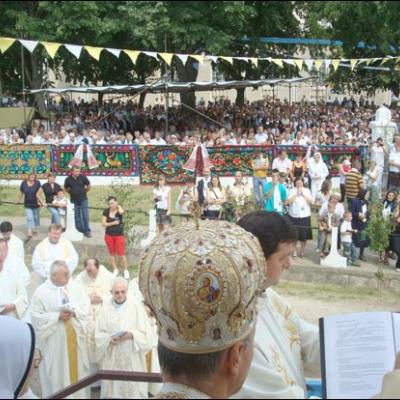9 august 2008: Binecuvântarea casei de bătrâni şi bolnavi "Papa Ioan Paul al II-lea"