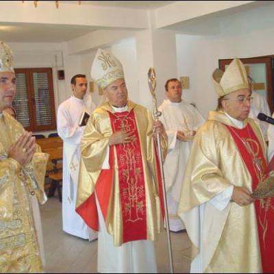 9 august 2008: Binecuvântarea casei de bătrâni şi bolnavi "Papa Ioan Paul al II-lea"