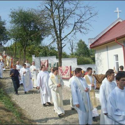 17 august 2008: Bogdăneşti (Râpa Iepei): Sfinţirea bisericii şi a grotei