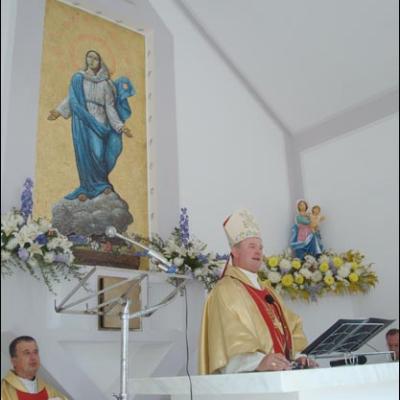 17 august 2008: Bogdăneşti (Râpa Iepei): Sfinţirea bisericii şi a grotei
